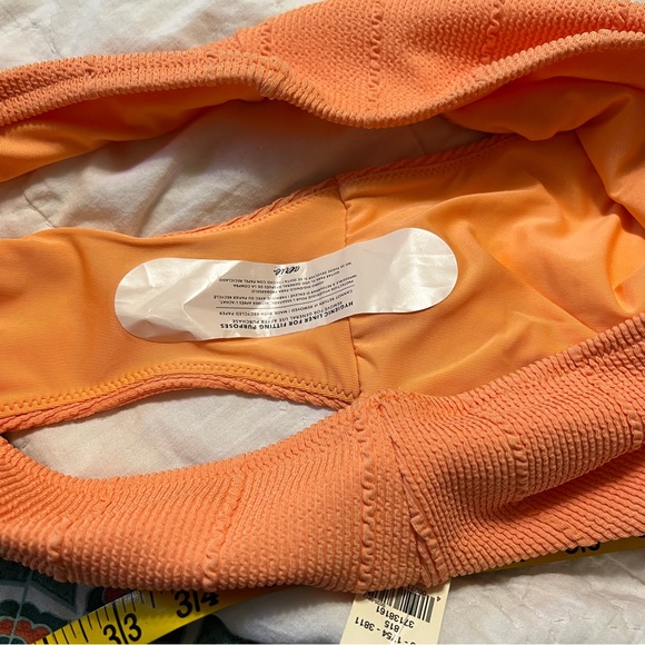 Aerie Orange High Cut Bikini Bottom XL NWT - Picture 4 of 7